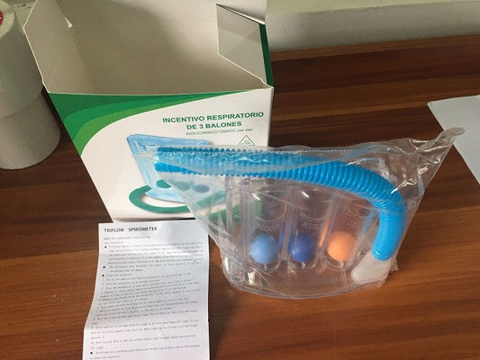 Wholesale 3 Ball Only Sucked Transparent Respiratory Lung Deep Breathing  Rehabilitation Training