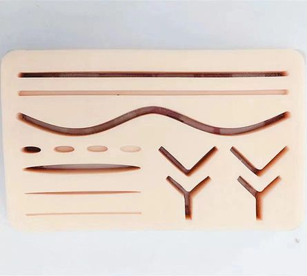 Suture Practice  Pad Medical Nursing School  Training Suture Pad Skin Buffing  Model Silicone Pad