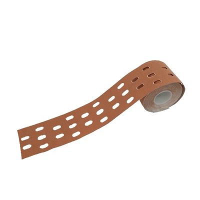 Saferlife factory price  5cm 5m punched  therapy cure tape sport therapy  tape with holes uncut perforated tape