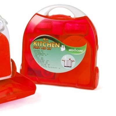 Home emergency first aid kit portable mini kitchen aid kit for emergency with hard case