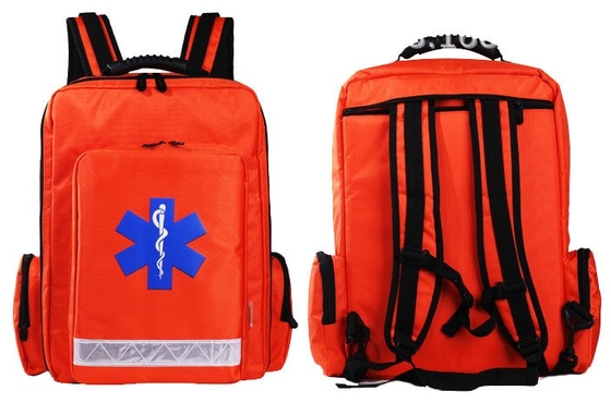 1680D Oxford 20L Emergency First Aid Backpack Orange