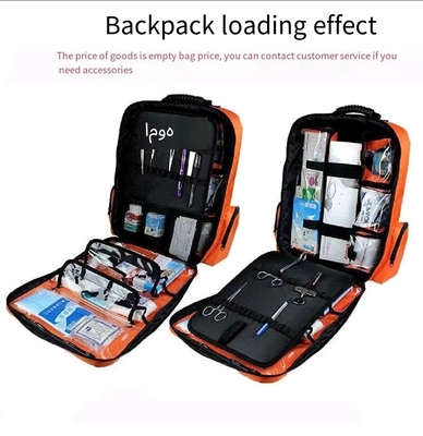 1680D Oxford 20L Emergency First Aid Backpack Orange