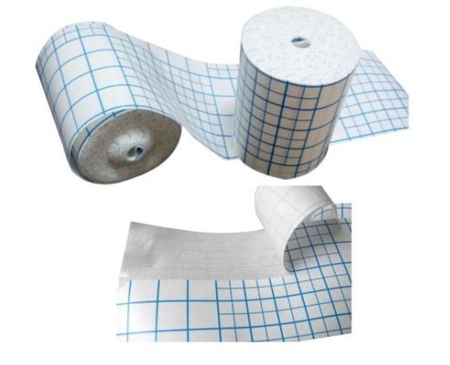 Fasciatura adesiva non tessuta Fasciatura a nastro fisso Stay Fasciatura a nastro fisso Fasciatura adesiva Fasciatura medica a nastro di gesso