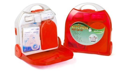 Home emergency first aid kit portable mini kitchen aid kit for emergency with hard case