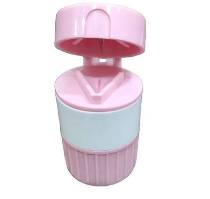 Contenitore di plastica multiplo 5x6.5cm di caso della raccolta della medicina del separatore della taglierina e del frantoio della compressa della pillola