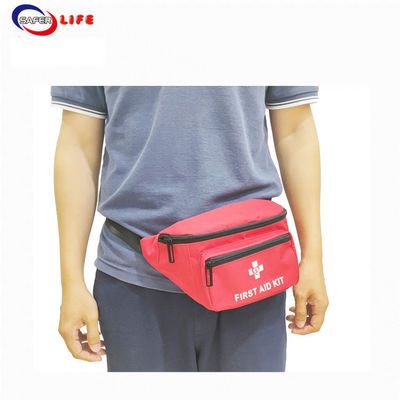 Kit di primo soccorso portatile in poliestere Fanny Pack Belt Bag Waist EMS Trauma Emergency Bag