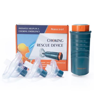 Dispositivo anti soffocamento portatile ad aspirazione forte Dispositivo di soccorso automatico da soffocamento per bambini e adulti con 3 maschere