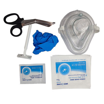 Outdoor Home Emergency First Aid Kit with Anti-Suffocation Mask and CPR Equipment - 1 Year Warranty
