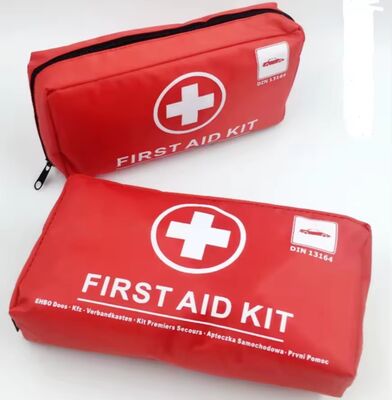 Kit di primo soccorso per veicoli portatile DIN13164
