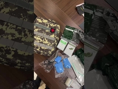 La guarnizione del petto della fasciatura della fasciatura di emergenza ha scaricato i rifornimenti di IFAK che penetrano 15cm